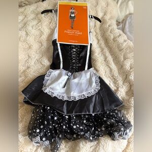 NWT Adult Women French Maid Costume